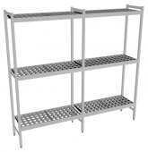 Fermostock 6611 - 3 etages - 1650x560x2135 mm (bxdxh)