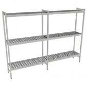 Fermostock 6611 - 3 etages - 2250x360x2135 mm (bxdxh)