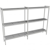 Fermostock 6611 - 3 etages - 2490x360x1685 mm (bxdxh)