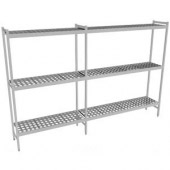 Fermostock 6611 - 3 etages - 2550x460x2135 mm (bxdxh)