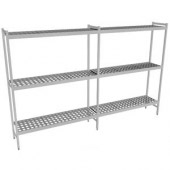 Fermostock 6611 - 3 etages - 2610x460x1800 mm (bxdxh)