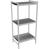 Fermostock 6611 - 3 etages - 780x560x1685 mm (bxdxh)