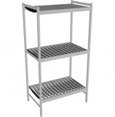 Fermostock 6611 - 3 etages - 900x560x1685 mm (bxdxh)