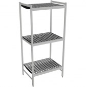 Fermostock 6611 - 3 etages - 960x560x2135 mm (bxdxh)