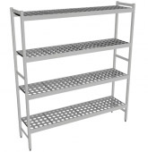 Fermostock 6611 - 4 etages - 1320x460x2135 mm (bxdxh)