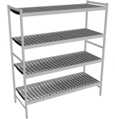 Fermostock 6611 - 4 etages - 1500x560x1685 mm (bxdxh)