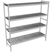 Fermostock 6611 - 4 etages - 1620x460x1685 mm (bxdxh)