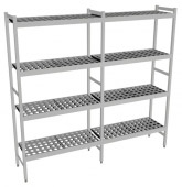 Fermostock 6611 - 4 etages - 1650x560x1800 mm (bxdxh)