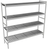 Fermostock 6611 - 4 etages - 1740x460x1800 mm (bxdxh)