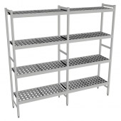 Fermostock 6611 - 4 etages - 1770x360x1685 mm (bxdxh)