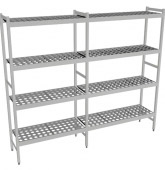Fermostock 6611 - 4 etages - 1890x460x1685 mm (bxdxh)