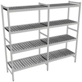 Fermostock 6611 - 4 etages - 1890x560x2135 mm (bxdxh)