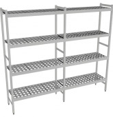 Fermostock 6611 - 4 etages - 2130x460x1800 mm (bxdxh)