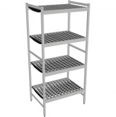 Fermostock 6611 - 4 etages - 960x560x2135 mm (bxdxh)