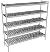 Fermostock 6611 - 5 etages - 1740x460x2135 mm (bxdxh)