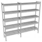 Fermostock 6611 - 5 etages - 1830x360x1685 mm (bxdxh)
