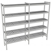 Fermostock 6611 - 5 etages - 1890x360x1800 mm (bxdxh)