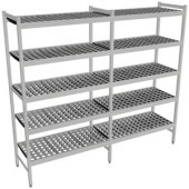 Fermostock 6611 - 5 etages - 1890x460x2135 mm (bxdxh)