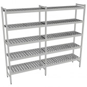 Fermostock 6611 - 5 etages - 1950x360x1685 mm (bxdxh)