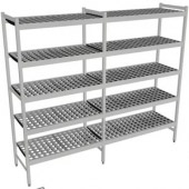 Fermostock 6611 - 5 etages - 1950x460x2135 mm (bxdxh)