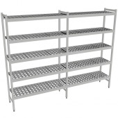 Fermostock 6611 - 5 etages - 2130x360x2135 mm (bxdxh)