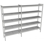 Fermostock 6611 - 5 etages - 2190x360x2135 mm (bxdxh)