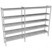Fermostock 6611 - 5 etages - 2430x560x1685 mm (bxdxh)