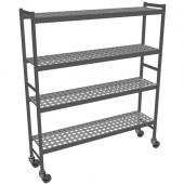 Fermostock rekwagen 6611 - 1500x560x1792 mm. (bxdxh) - 4 etages