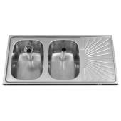 Franke buffetblad SUN-LINE, zonnestraal design, bak links, SU-SB100-2