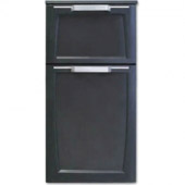 Gamko 1x 1/3 en 1x 2/3 ladesegment, antraciet front met slot, X/7DA41K