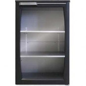 Gamko deursegment, glas front, antraciet, RGBW LED, rechtsdr. X/2RGN54