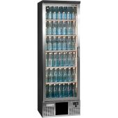 Gamko flessenkoeler - MG3/300LGCS - glasdeur linksdraaiend chroomstaal