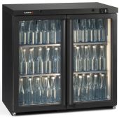 Gamko Maxiglass flessenkoeler LG3/250G antraciet 2x draaideur