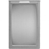 Gamko voorraadsegment (H), met 1/1 dichte lade, RVS, X/2DS54