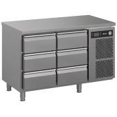 Hoshizaki Premier koelwerkbank - 6 laden - 1/1 GN