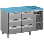 Hoshizaki Premier koelwerkbank - 6 laden - 1/1 GN