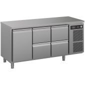 Hoshizaki Premier koelwerkbank - 1 deur, 4 laden 1/1 GN