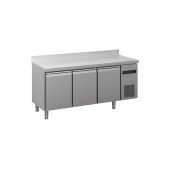 Hoshizaki ACF-180DG-LRR-CRC-L2 - 3 deurs vrieswerkbank met rand