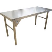B.PRO Klaptafel, RVS, 1600x700x855 mm