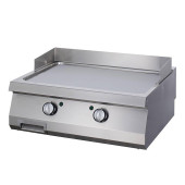 Maxima Heavy Duty Grillplaat - Glad Chroom - Dubbel - 70 cm Diep - Elektrisch
