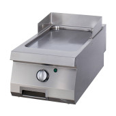 Maxima Heavy Duty Grillplaat - Glad Chroom - Enkel - 70 cm Diep - Elektrisch