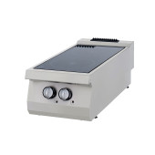 Maxima Heavy Duty Kookplaat - 2 pits - Infrarood - Enkel - 70cm - 400V