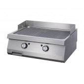 Maxima Heavy Duty Grillplaat - Gegroefd - Dubbel - 70 cm Diep - Gas