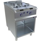 MKN elektrische friteuse LONDON 2 - 12 kW, 2x 12,5 liter, 2 kuipen