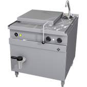 MKN elektrische kookketel 130L, 2x 1/1GN 200 mm, mengkraan