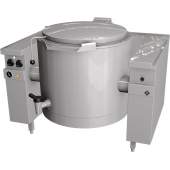 MKN elektrische kookketel 150 L (elektrisch kantelbaar), mengkraan