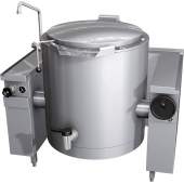 MKN elektrische kookketel 200 L (handmatig kantelbaar), mengkraan