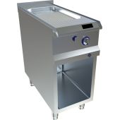MKN elektrische RVS bakplaat geribbeld, 4,4 kW