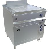MKN gas doorkookplaat 1 zone met elektrische oven, 8GHEG081XEB