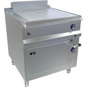 MKN gas doorkookplaat 1 zone met gas oven, 8GHEG081XGB